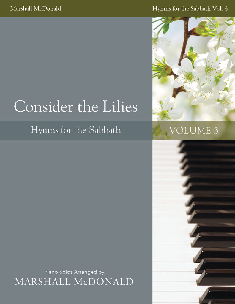 Consider the Lilies (piano)