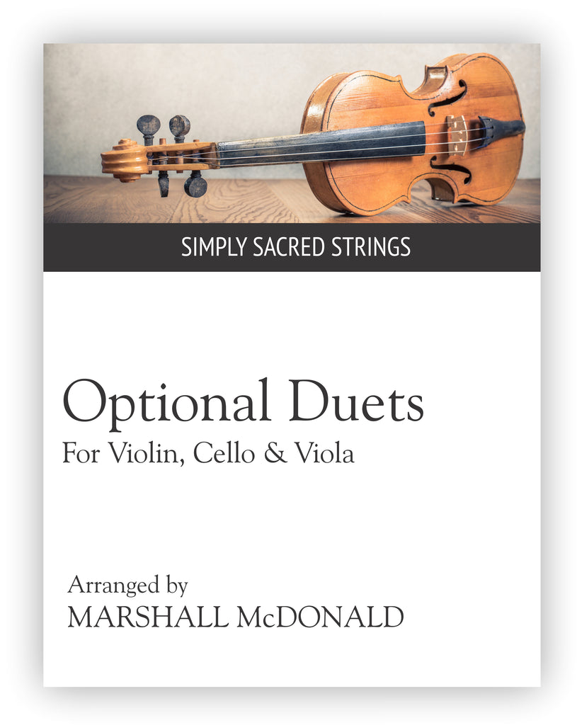 Simply Sacred Strings (optional string duet parts)