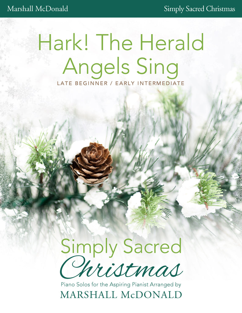 Hark! The Herald Angels Sing (simple piano)