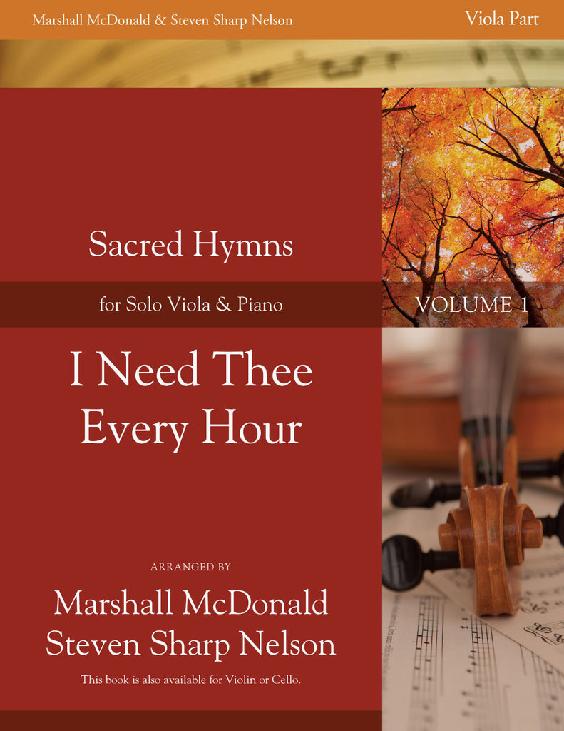 I Need Thee Every Hour (viola)
