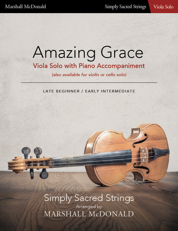 Amazing Grace (simple viola)