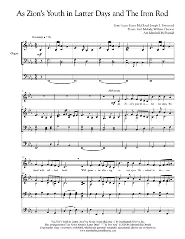 On This Day of Joy and Gladness (choral SATB) - Marshall McDonald