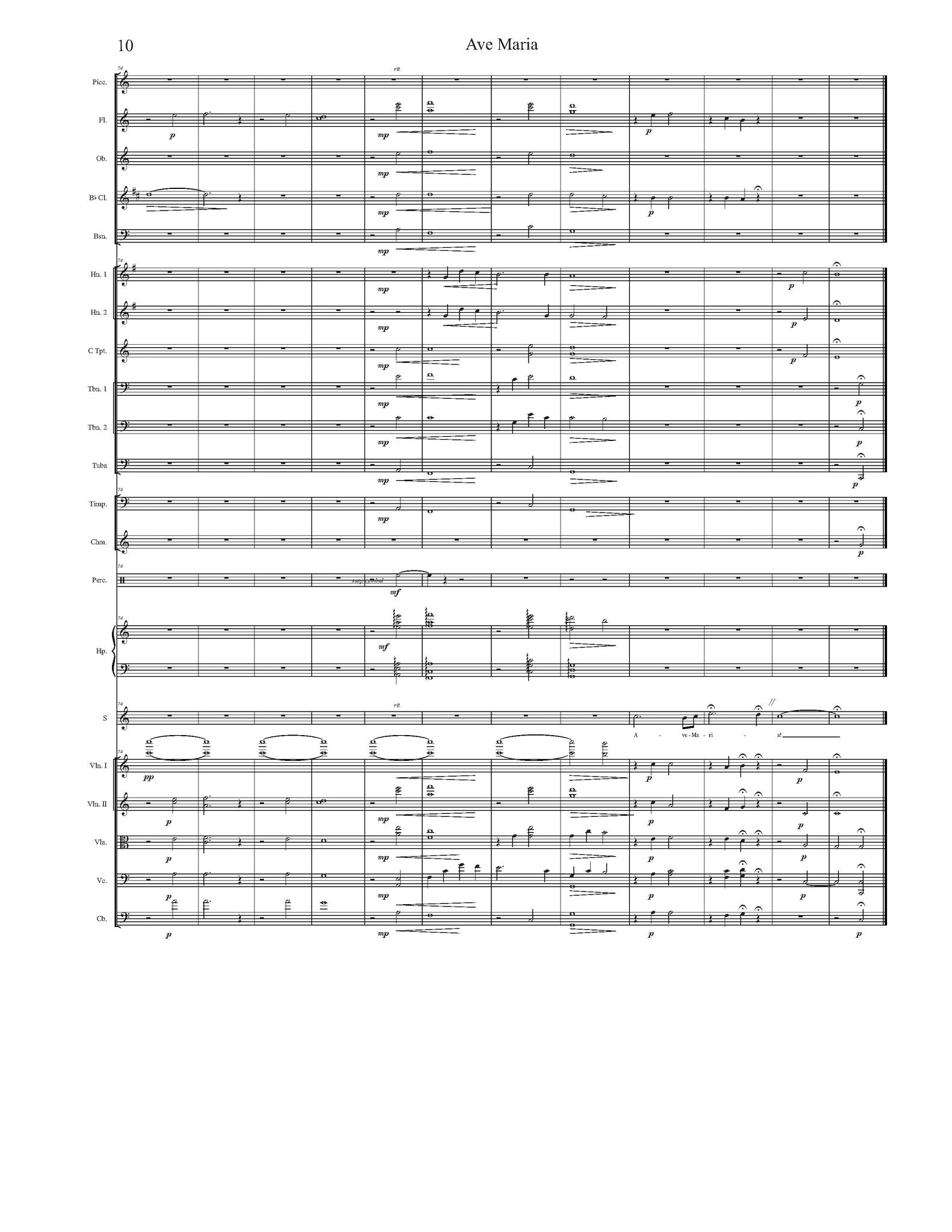 VOCAL SCORE AVE MARIA MINAKO HONDA ボーカル・スコア 本田美奈子