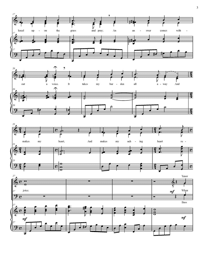 Come unto Him (choral SATB)