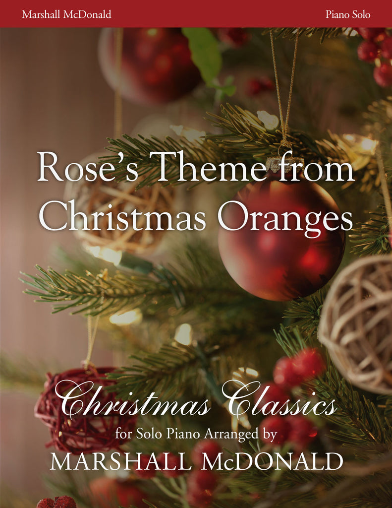 Rose's Theme from Christmas Oranges (piano)