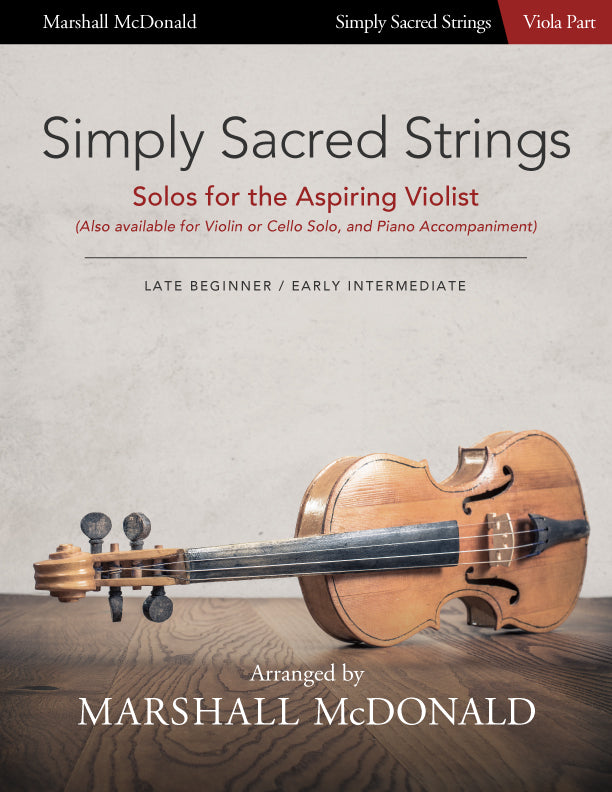 Simply Sacred Strings (viola with piano accompaniment)