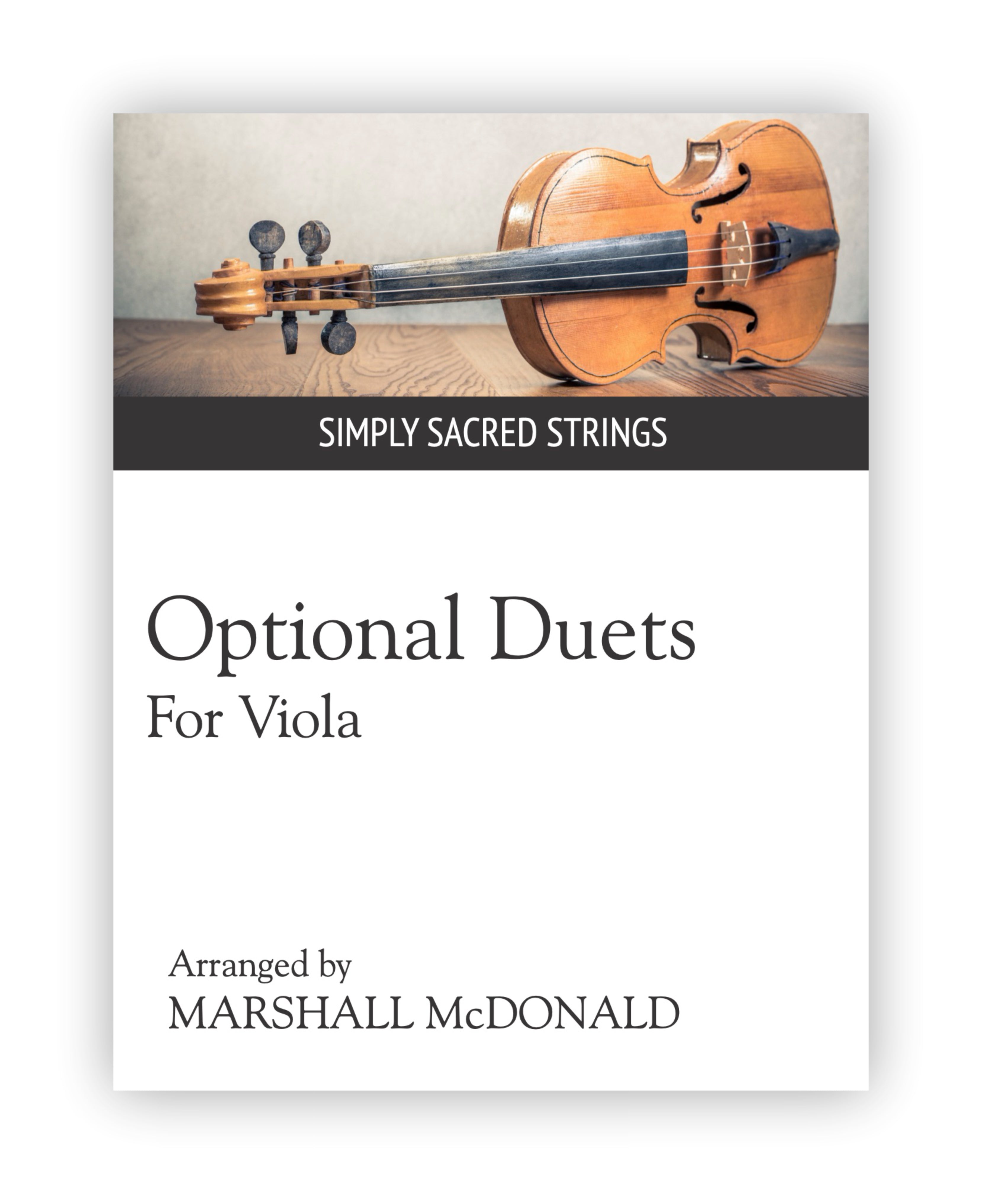 Simply Sacred Strings (optional string duet parts) - Marshall