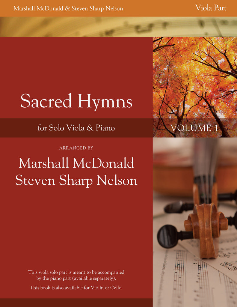 Sacred Hymns, Vol. 1 (viola with piano accompaniment)
