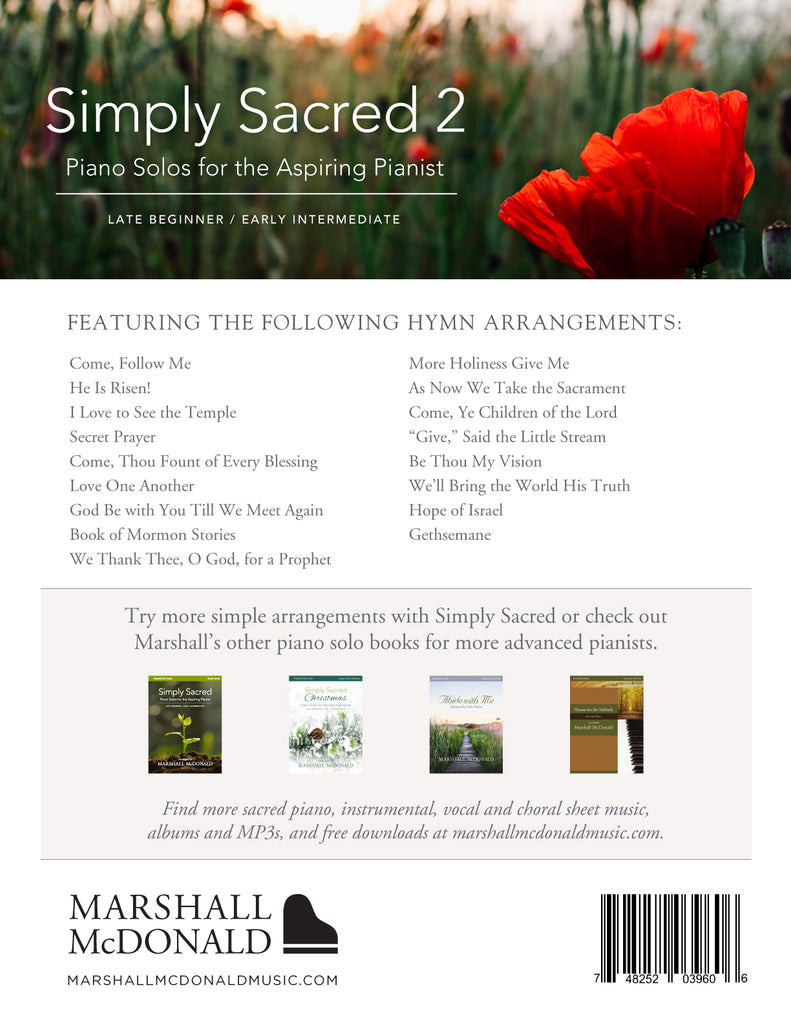 Simply Sacred 2 (piano solo book)