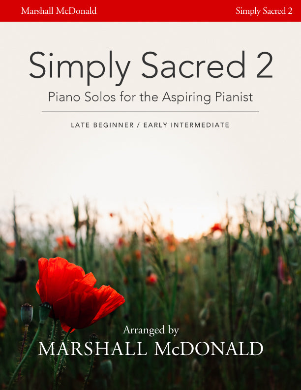 Afdeling Voksen Prædiken Simply Sacred 2 (piano solo book) - Marshall McDonald